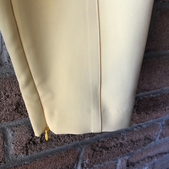 ATOS LOMBARDINI | Yellow designer tapered pant - Picture 5 of 13